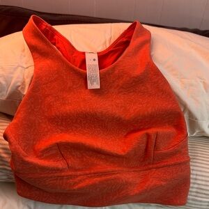 lululemon athletica Orange Tank Top
